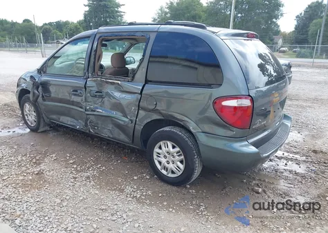 2002 Dodge Caravan Sport из США, поврежденный, VIN 1B4GP45332B603615